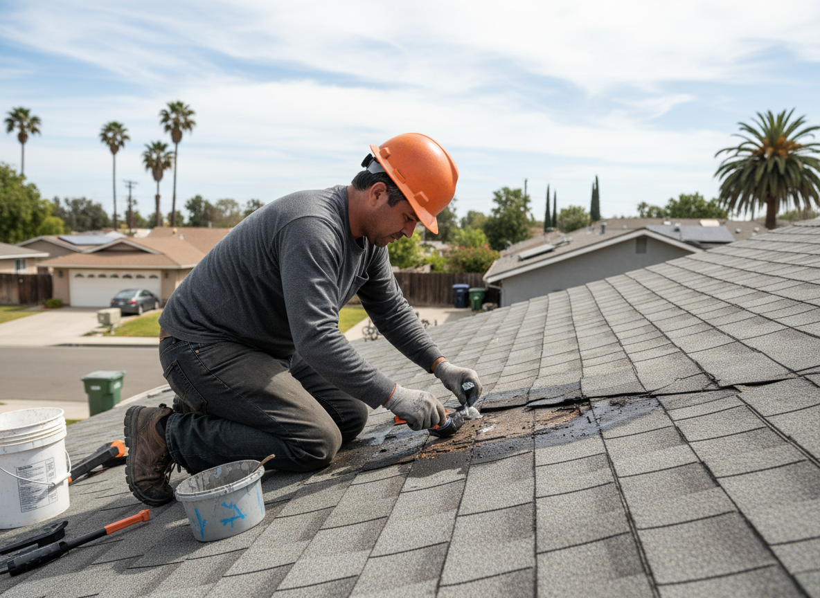 Leaky Roof Fix in Lynwood, WA