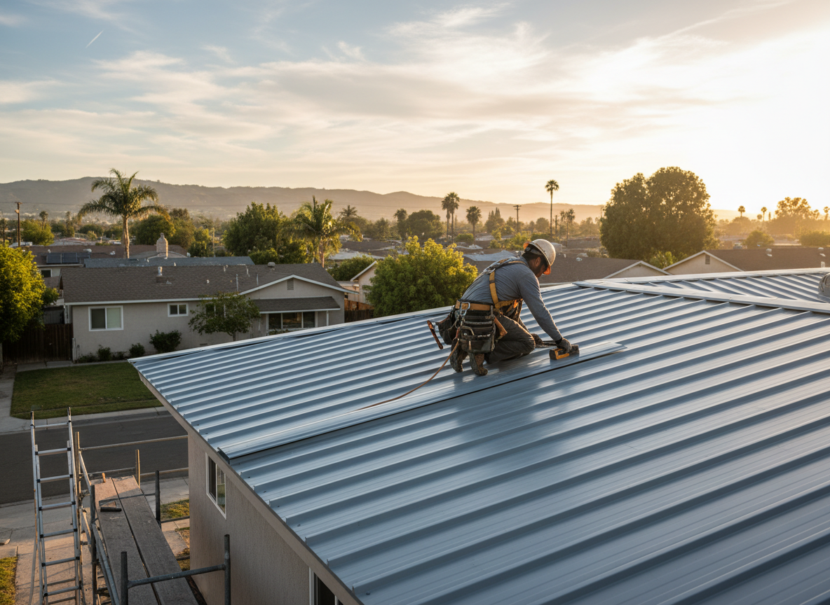 Metal Roof Installation in Lynwood, WA