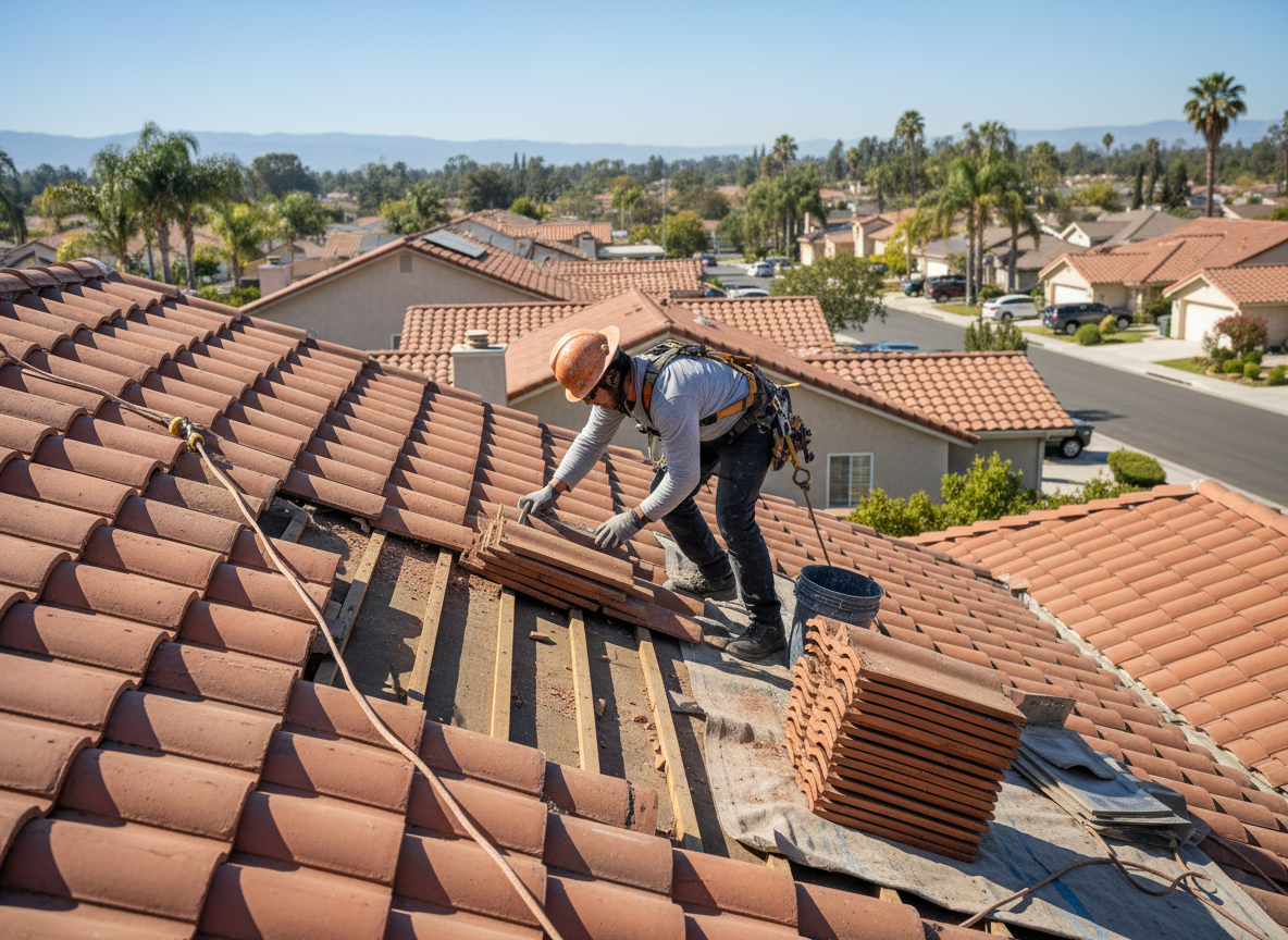 Tile Roof Replacement in Lynwood, WA